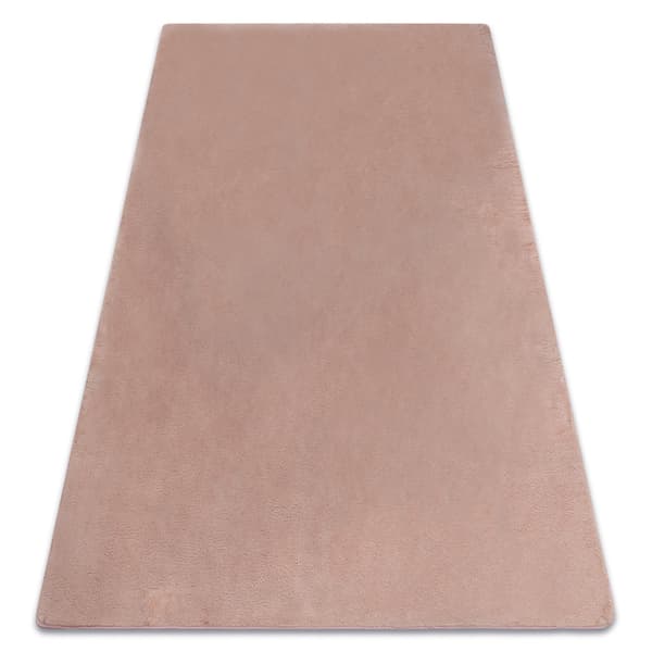 Moderne vask tæppe POSH shaggy, plys, tyk anti-slip lyserød, 120x160 cm
