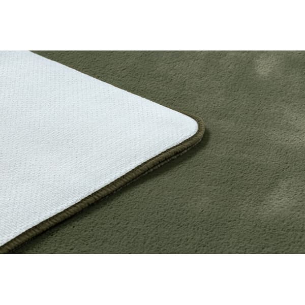 Moderne vask tæppe POSH shaggy, plys, tyk anti-slip grøn, 160x220 cm