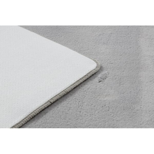 Moderne vask tæppe POSH shaggy, plys, tyk anti-slip grå , 160x220 cm