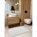 Miniatyrbillede 2 af 5: Moderne vask tæppe POSH shaggy, plys, tyk anti-slip elfenben, 80x150 cm