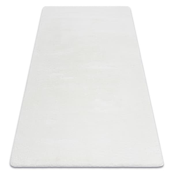 Moderne vask tæppe POSH shaggy, plys, tyk anti-slip elfenben, 80x150 cm
