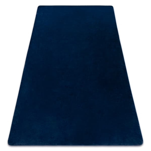 Moderne vask tæppe POSH shaggy, plys, tyk anti-slip marineblå, 120x160 cm
