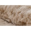 Miniatyrbild 5 av 5: Modern tvättmatta SHAPE 3146 nallebjörn shaggy - beige plysch, halkskydd , 80x96 cm