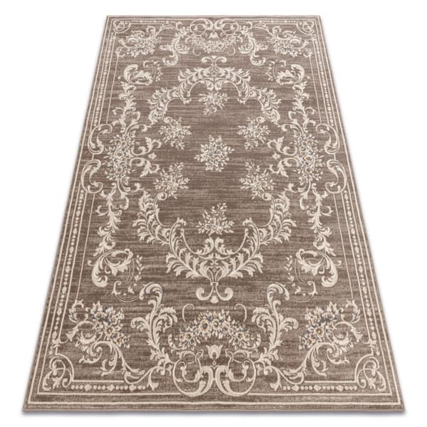 Tæppe NAIN Pynt, ramme 7694/51922 beige / brun, 80x150 cm