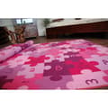 Miniatyrbild 3 av 5: Matta PUZZLE lila, 100x200 cm