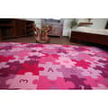 Miniatyrbild 2 av 5: Matta PUZZLE lila, 100x200 cm