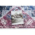 Pikkukuva 2 / 5: ANDRE 1136 matto itämainen vintage liukumaton - klaretti / sininen, 80x150 cm