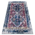 Pikkukuva 1 / 5: ANDRE 1136 matto itämainen vintage liukumaton - klaretti / sininen, 80x150 cm