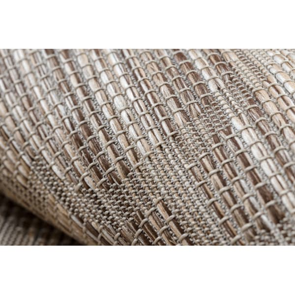 Matta SISAL PATIO 3069 Marockansk spaljé Platta vävda - naturlig, beige, 117x170 cm