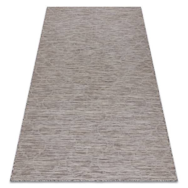 Matta SISAL PATIO 3069 Marockansk spaljé Platta vävda - naturlig, beige, 117x170 cm