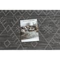 Pikkukuva 2 / 5: Matto STRING SIZAL flatbread PATIO 3077 Boho - musta, 78x150 cm