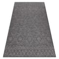 Miniatyrbillede 1 af 5: Sisaltæppe SISAL flatbed PATIO 3077 Boho - sort, 155x220 cm