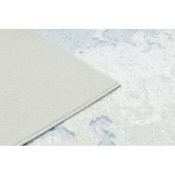 BAMBINO 1163 matto Maailman kartta, maailma lapsille liukumaton - sininen, 80x150 cm