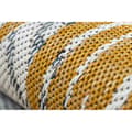 Miniatyrbillede 5 af 5: Tæppe, løber SISAL COOPER Blade 22258 ecru / mørkeblå, 70x250 cm
