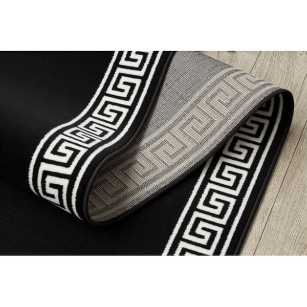 Fortovet BCF MORAD Grek græsk sort 70 cm, 70x230 cm