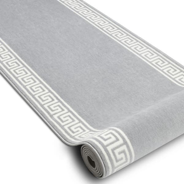 Löpare BCF MORAD Grek grekisk grå 120 cm, 120x360 cm