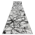 Pikkukuva 1 / 5: Matto BCF MORAD Marmur Marmori harmaa 120 cm, 120x460 cm