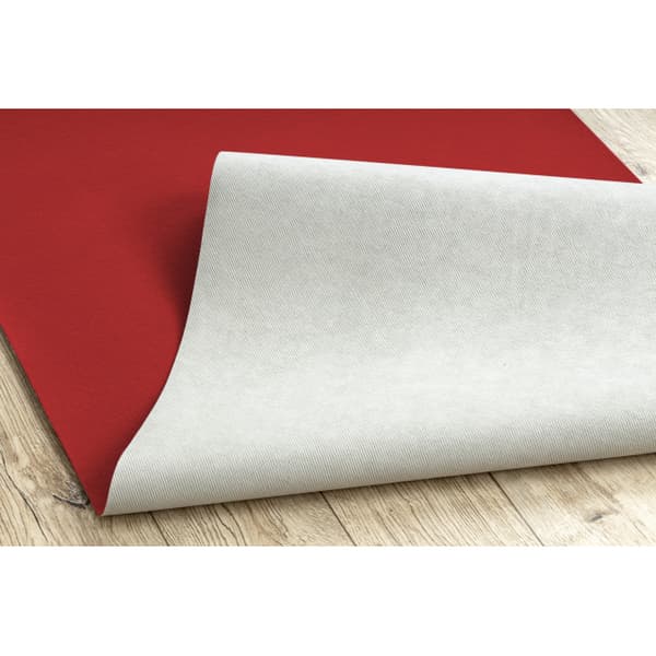Matta anti-halk RUMBA 1974 tuggummi enfärgad rödvin, 70x200 cm