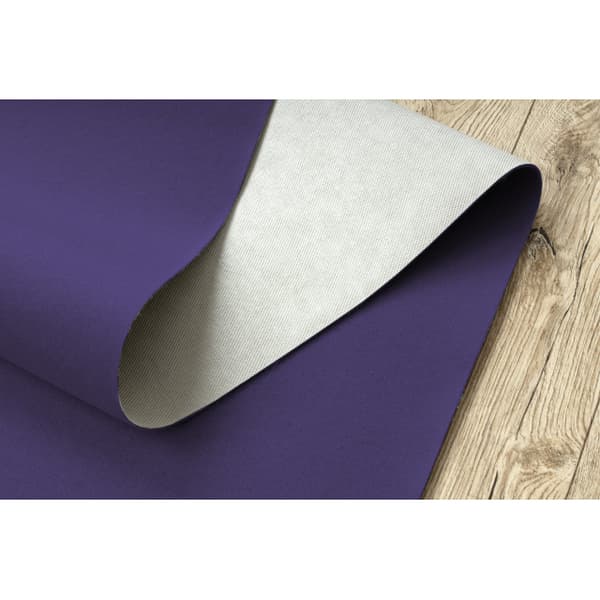 Tæppe RUMBA 1385 enkelt farve violet, 200x250 cm