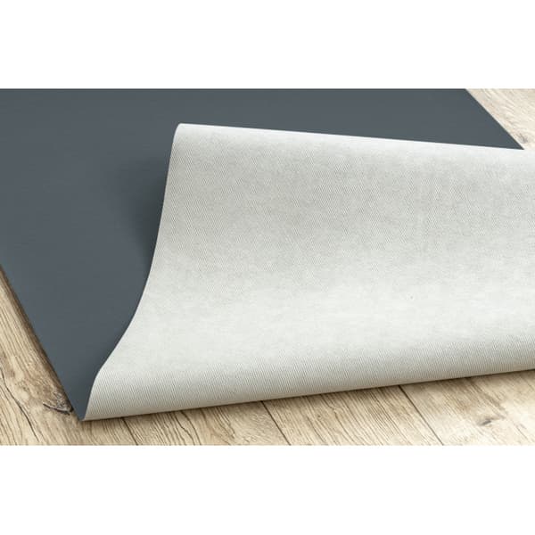 Tæppe RUMBA 1720 enkelt farve grafit, 100x200 cm