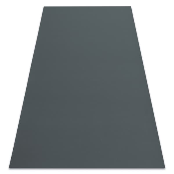 Tæppe RUMBA 1720 enkelt farve grafit, 100x200 cm