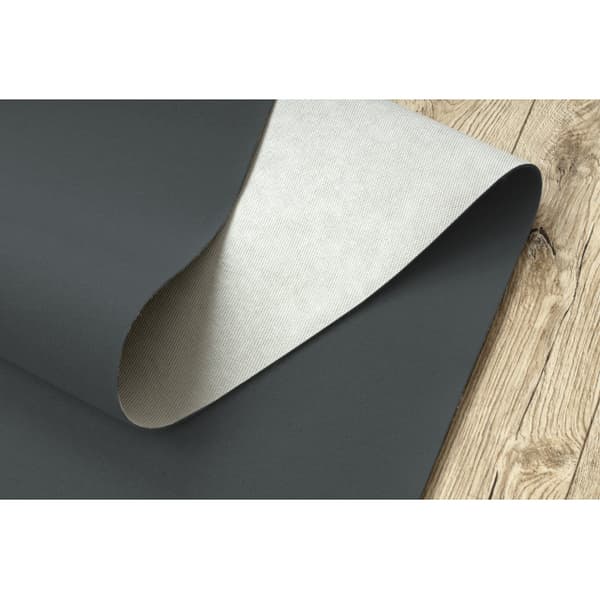 Matta anti-halk RUMBA 1720 tuggummi enfärgad grafit, 200x500 cm