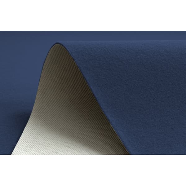 Matta anti-halk RUMBA 1390 tuggummi enfärgad mörkblå, 200x200 cm