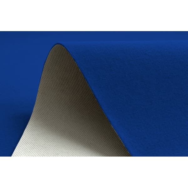 Tæppe RUMBA 1349 enkelt farve kobolt, 100x200 cm