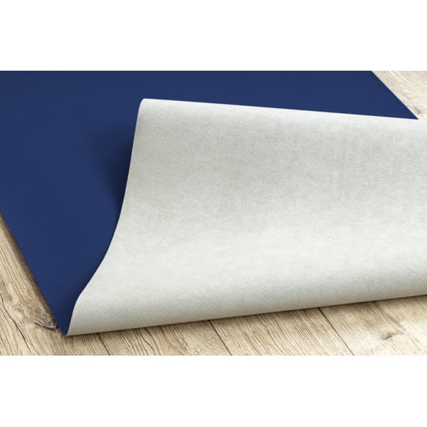Matta anti-halk RUMBA 1380 tuggummi enfärgad safir, 200x350 cm