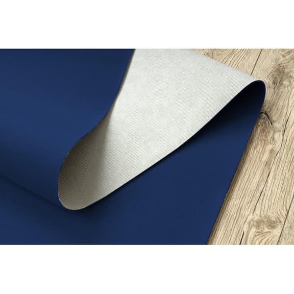 Matta anti-halk RUMBA 1380 tuggummi enfärgad safir, 200x350 cm