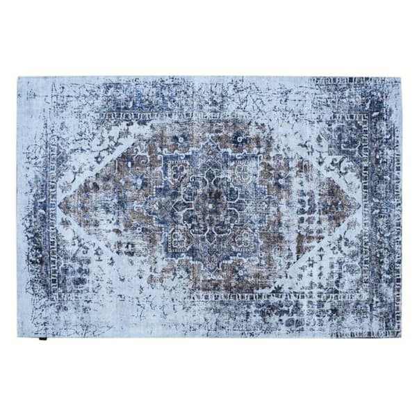 Dutch Lifestyle gulvtæppe Durban Genial 300x200 cm beige og blå