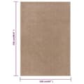 Miniatyrbilde 7 av 8: vidaXL Teppe med kort luv 160x230 cm brun