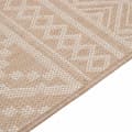Miniatyrbilde 4 av 7: vidaXL Utendørs flatvevd teppe 200x280 cm brun striper