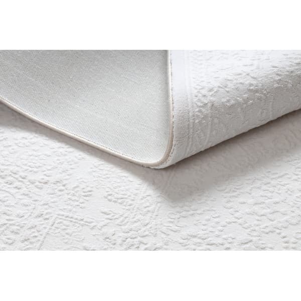 Matta ACRYLIC PALACIO 1587 ORNAMENT ivory / vit, 120x170 cm