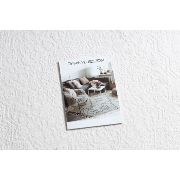 Matta ACRYLIC PALACIO 1356 ROSETT ivory / vit, 80x150 cm