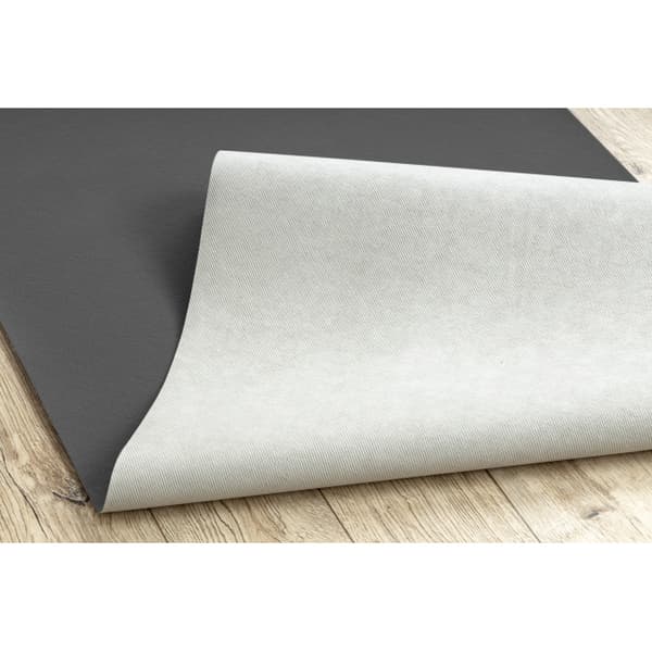Matta anti-halk RUMBA 1897 tuggummi enfärgad mörkgrå, 200x600 cm
