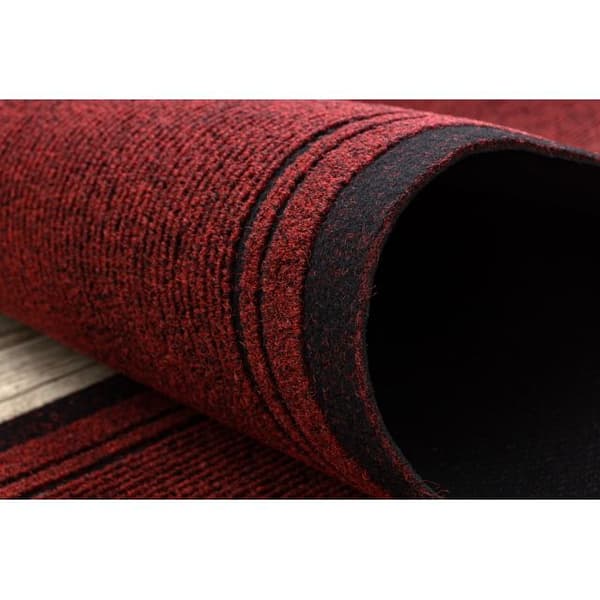 VISKER Gummibelægning MALAGA rød 3066 100 cm, 100x300 cm