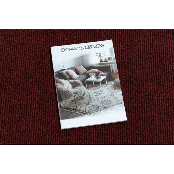 VISKER Gummibelægning MALAGA rød 3066 100 cm, 100x300 cm