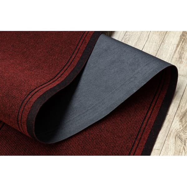 Löpare  anti-halk MALAGA röd 3066 100 cm, 100x660 cm