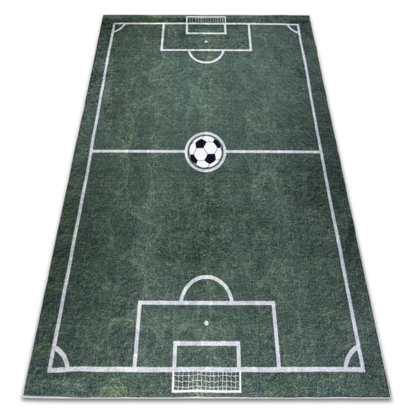 BAMBINO 2138 matto Kenttä, jalkapallo lapsille liukumaton - vihreä, 180x270 cm