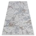 Miniatyrbild 1 av 5: Matta ACRYLIC VALS 0073 Marble grå / ivory, 80x250 cm