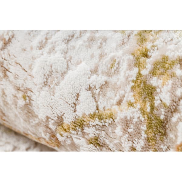 Matta ACRYLIC VALS 0073 Marble beige / copper , 70x140 cm