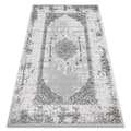Miniatyrbild 1 av 5: Matta ACRYLIC VALS 8801 Ram ornament ivory / grå, 100x200 cm