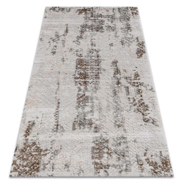 Matta ACRYLIC VALS 050 Vintage beige / grå, 70x140 cm
