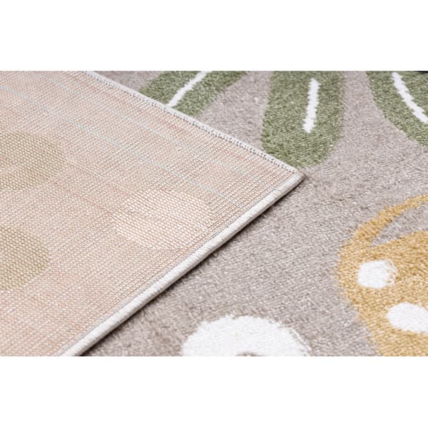 Matto FUN Africa lapsille, eläimet, Afrikka beige, 240x330 cm