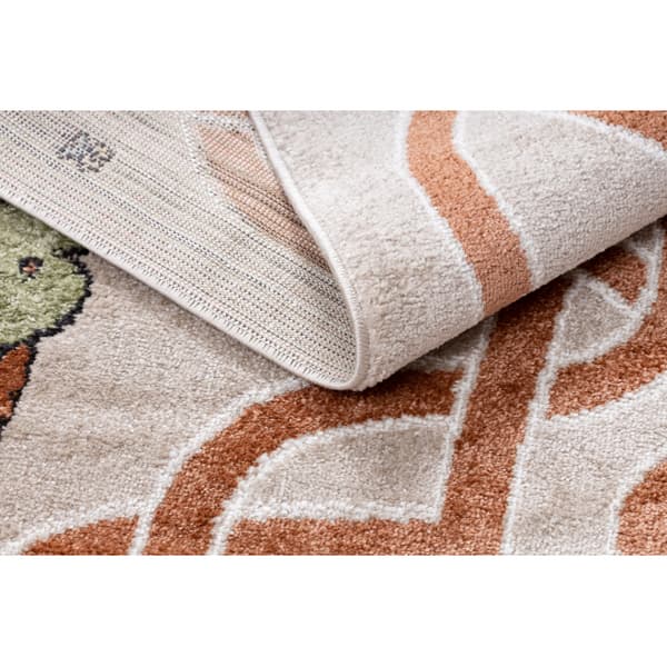 Matto FUN Honey lapsille, karhu, mehiläiset beige, 140x190 cm