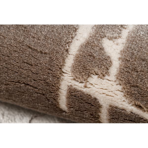 Matta ACRYLIC VALS 3236 Abstraktion beige, 70x140 cm