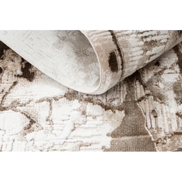 Matta ACRYLIC VALS 8126 Marble beige / ivory, 70x140 cm
