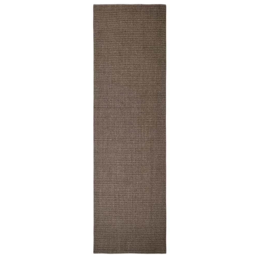 vidaXL Matta naturlig sisal 100x350 cm brun