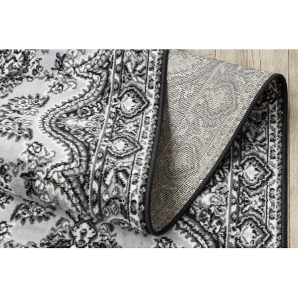 Fortovet BCF MORAD Wiosna roset grå 60 cm, 60x1300 cm